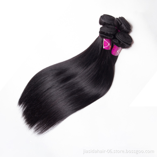 China Factory 13*4 Cuticle Aligned Raw Unprocessed Virgin Curly Wavy Straight Brazilian Hair Bundles With Frontal